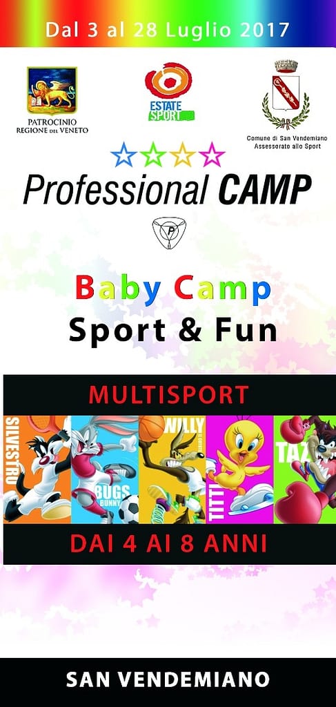PROFESSIONAL BABY CAMP 2017